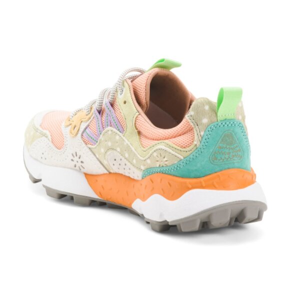 NEW FLOWER MOUNTAIN Suede Yamano 3 Sneakers for women 1225 12t7 - Picture 3 of 7